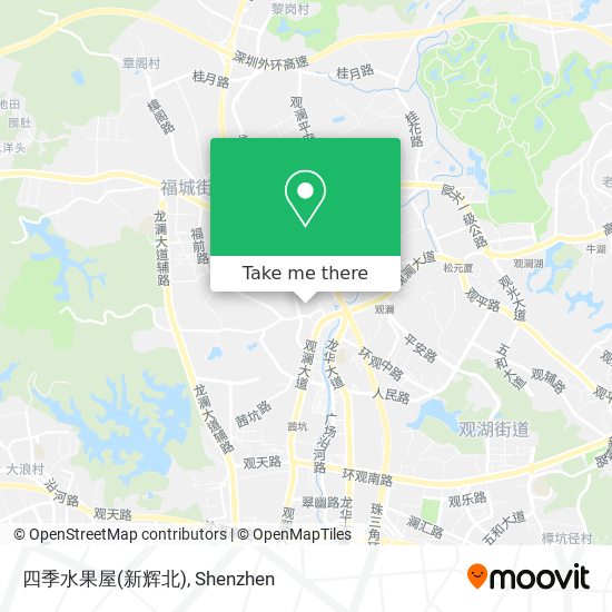 四季水果屋(新辉北) map