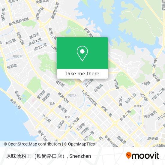 原味汤粉王（铁岗路口店） map