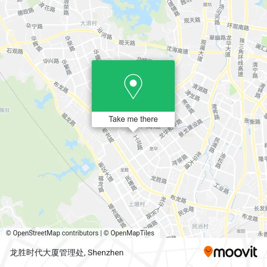 龙胜时代大厦管理处 map