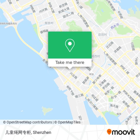 儿童绳网专柜 map