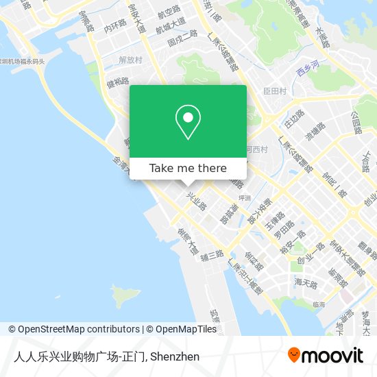 人人乐兴业购物广场-正门 map