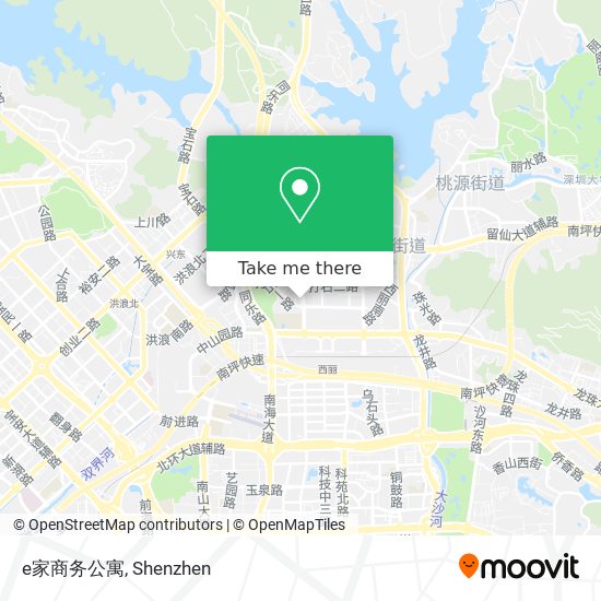 e家商务公寓 map