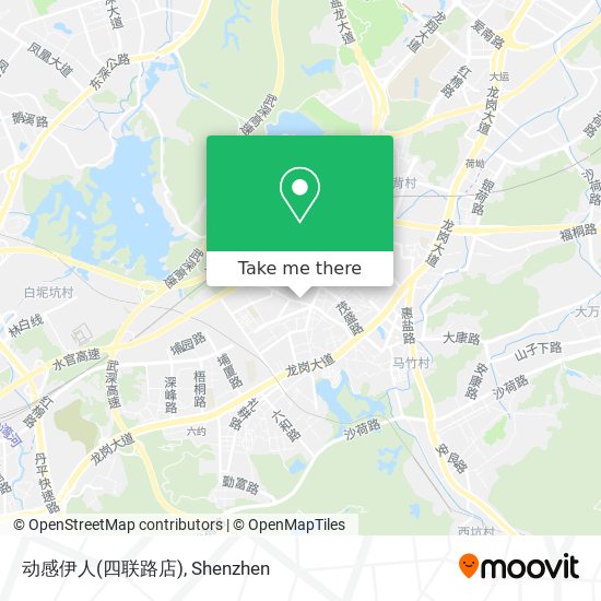 动感伊人(四联路店) map