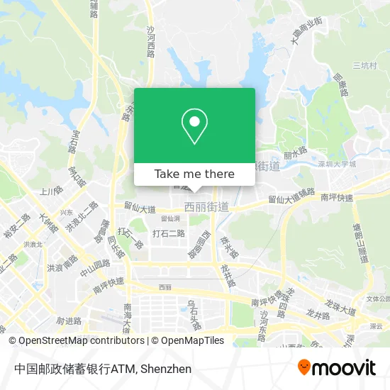 中国邮政储蓄银行ATM map