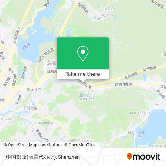 中国邮政(丽霞代办所) map