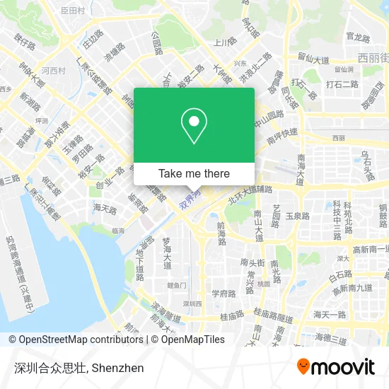 深圳合众思壮 map
