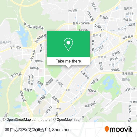 丰胜花园木(龙岗旗舰店) map