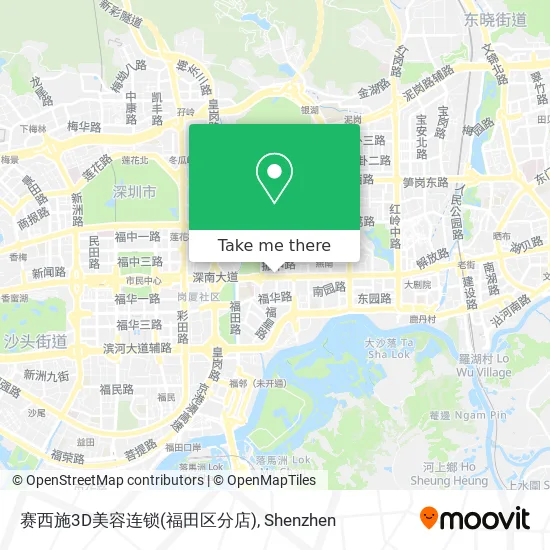 赛西施3D美容连锁(福田区分店) map
