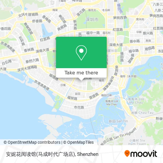 安妮花阅读馆(马成时代广场店) map