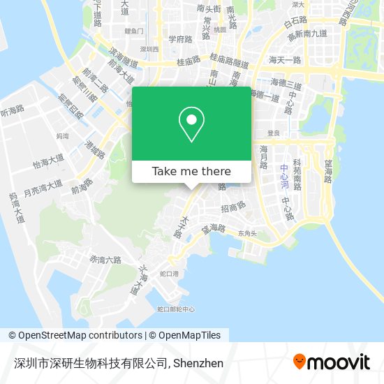 深圳市深研生物科技有限公司 map