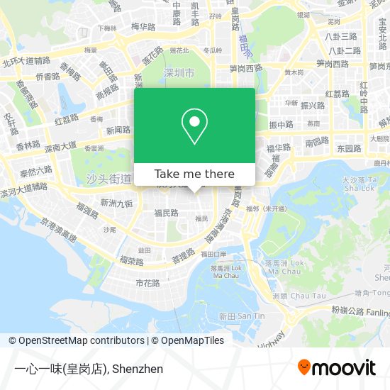 一心一味(皇岗店) map