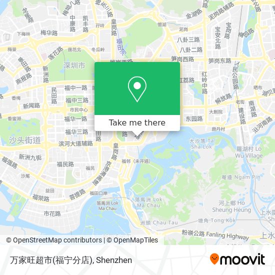 万家旺超市(福宁分店) map