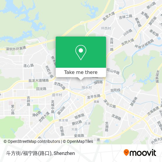 斗方街/福宁路(路口) map