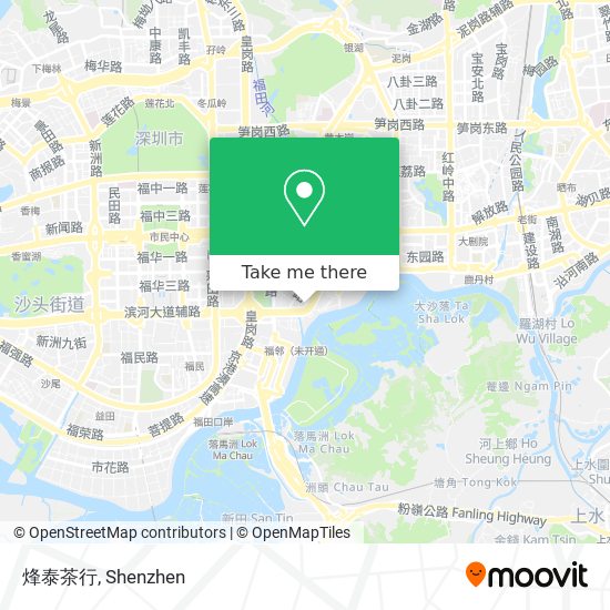 烽泰茶行 map
