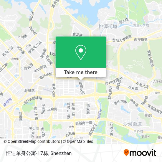 恒迪单身公寓-17栋 map
