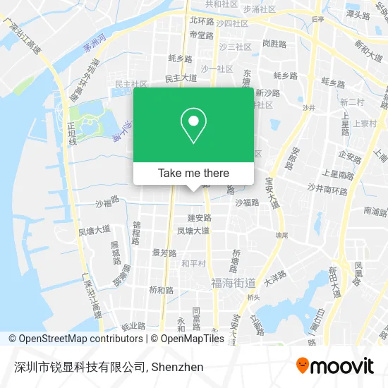 深圳市锐显科技有限公司 map