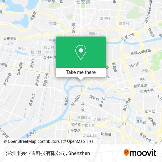 深圳市兴业通科技有限公司 map