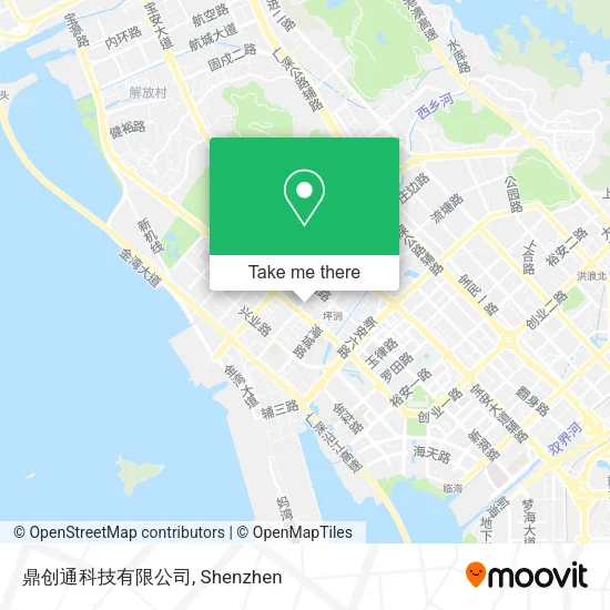 鼎创通科技有限公司 map