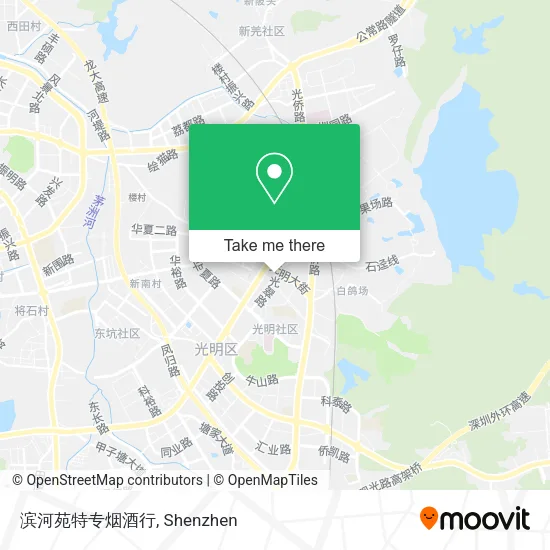 滨河苑特专烟酒行 map