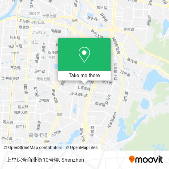上星综合商业街10号楼 map