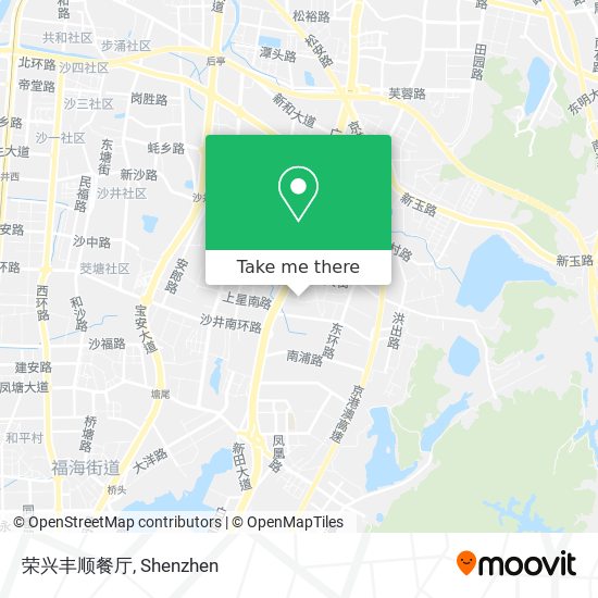 荣兴丰顺餐厅 map