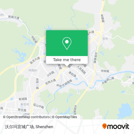 沃尔玛宜城广场 map
