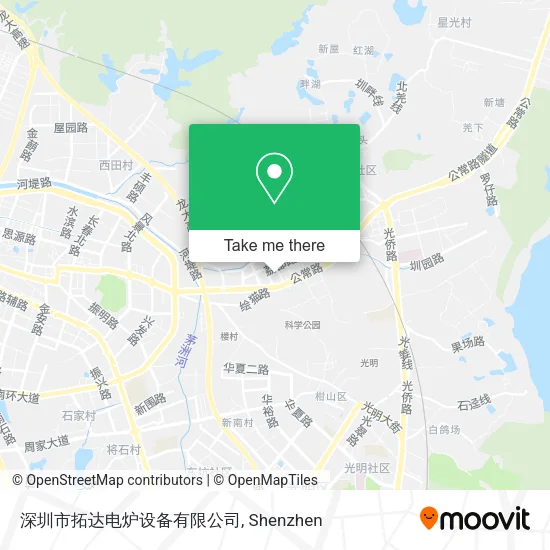 深圳市拓达电炉设备有限公司 map