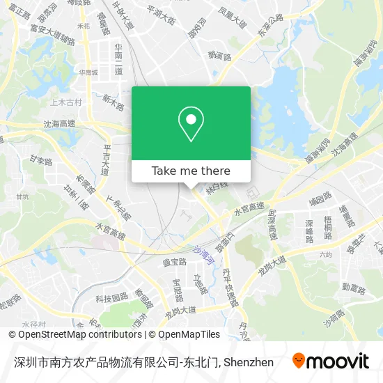 深圳市南方农产品物流有限公司-东北门 map