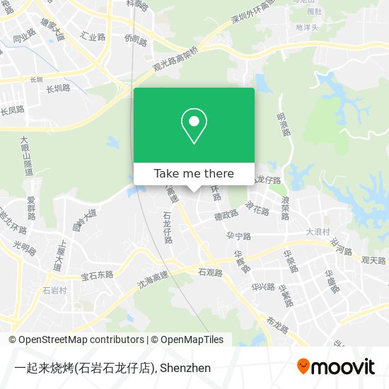 一起来烧烤(石岩石龙仔店) map