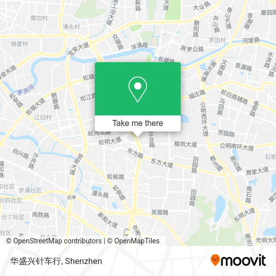 华盛兴针车行 map