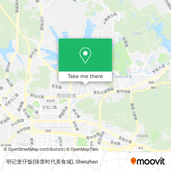 明记煲仔饭(味蕾时代美食城) map