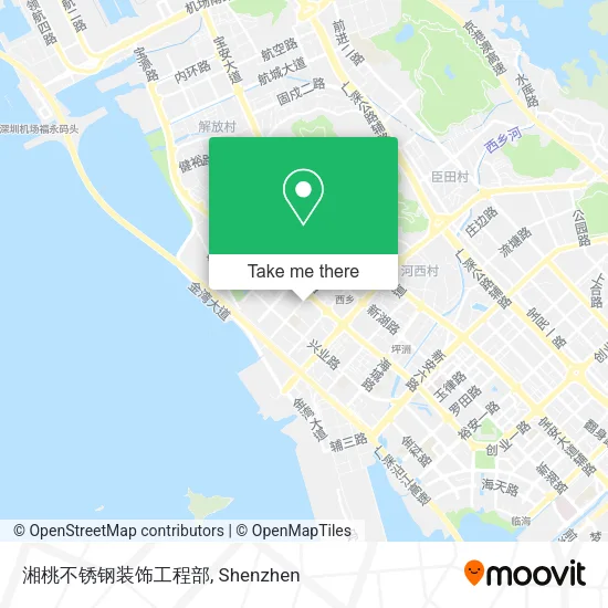 湘桃不锈钢装饰工程部 map