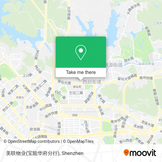 美联物业(宝能华府分行) map