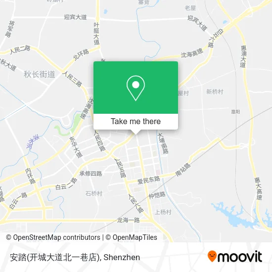 安踏(开城大道北一巷店) map