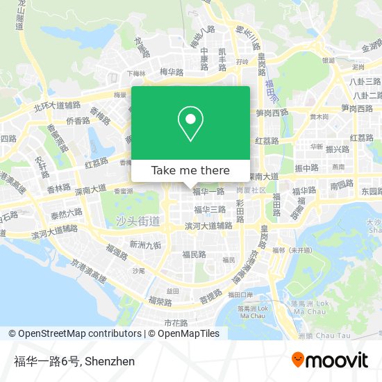 福华一路6号 map