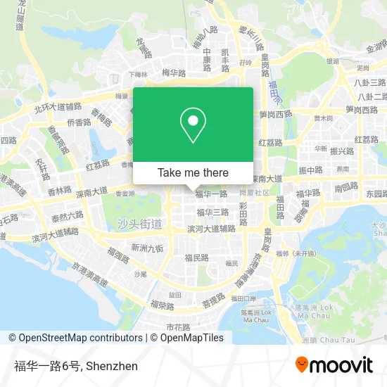 福华一路6号 map
