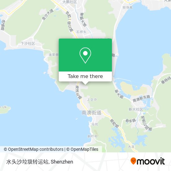 水头沙垃圾转运站 map