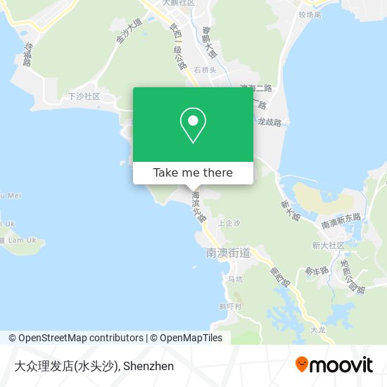 大众理发店(水头沙) map