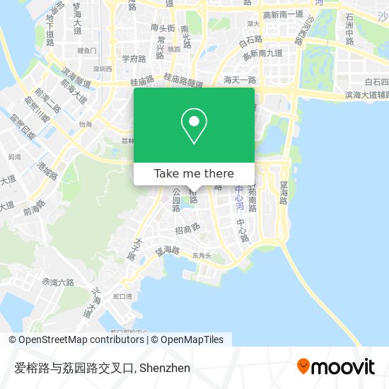 爱榕路与荔园路交叉口 map