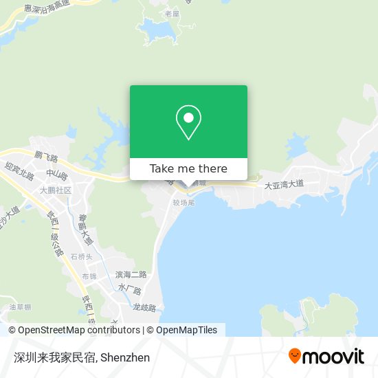 深圳来我家民宿 map