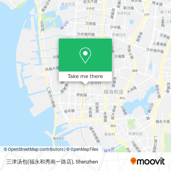 三津汤包(福永和秀南一路店) map
