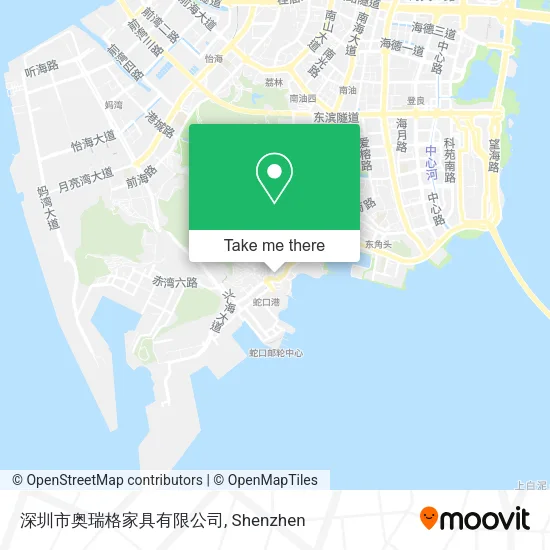 深圳市奥瑞格家具有限公司 map