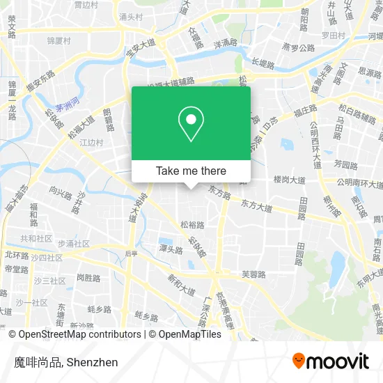 魔啡尚品 map
