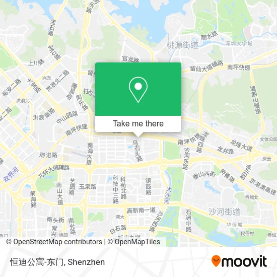 恒迪公寓-东门 map
