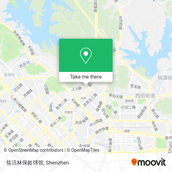 筷活林保龄球馆 map