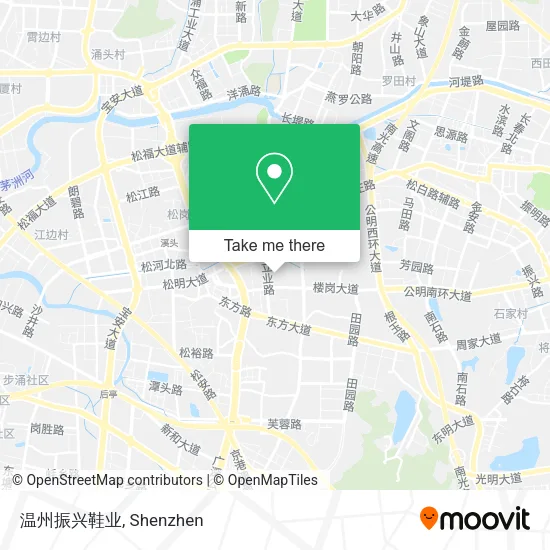 温州振兴鞋业 map