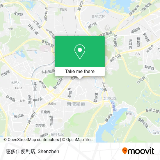 惠多佳便利店 map