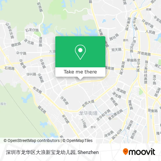 深圳市龙华区大浪新宝龙幼儿园 map