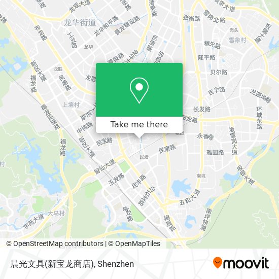 晨光文具(新宝龙商店) map