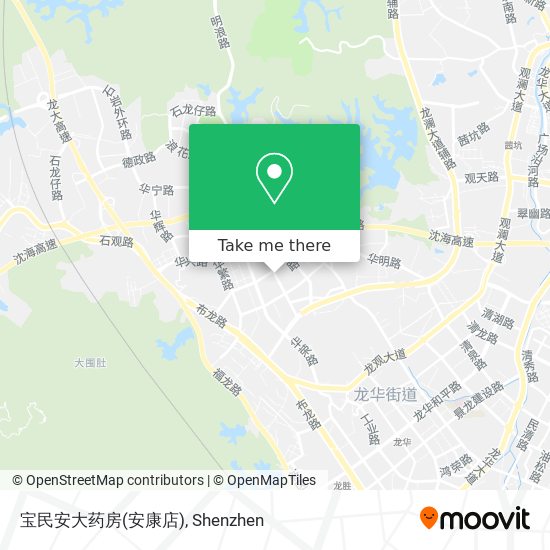 宝民安大药房(安康店) map